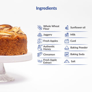 Apple Cinnamon Honey cake