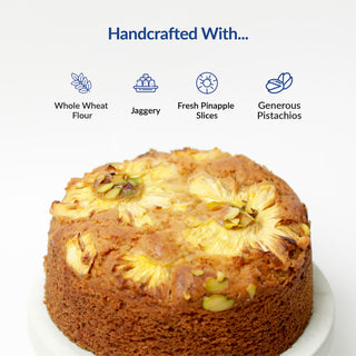Blooming Pineapple Pistachio Cake