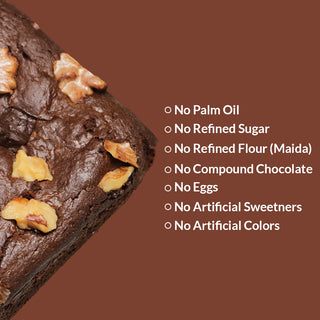 Gluten Free Double Chocochunk Walnut Brownie