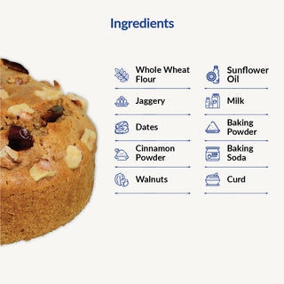 Dates & Walnut Cake