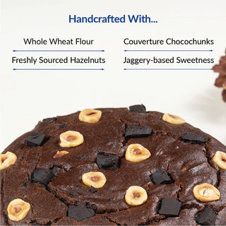 Double Chocochunk Hazelnut Cake