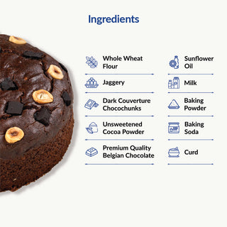 Double Chocochunk Hazelnut Cake