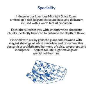 Midnight spice cake