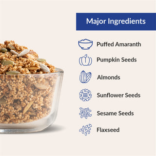 Roasted Seeds Amaranth Granola