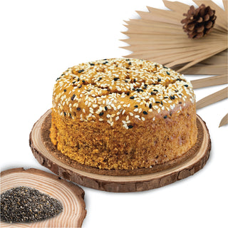 Sesame Bajra (Pearl millet) Cake