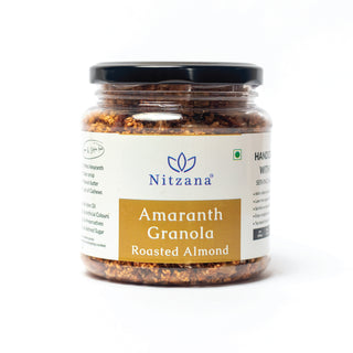 Roasted Almond Amaranth Granola