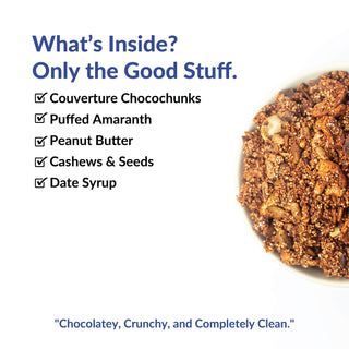 Choco Cashew Amaranth Granola