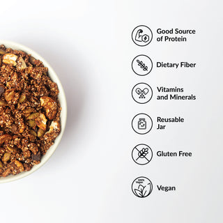 Choco Cashew Amaranth Granola