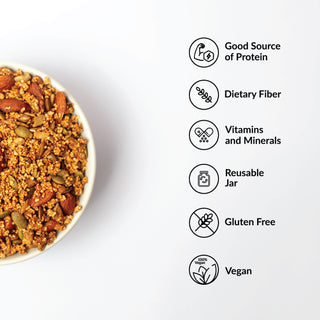 Roasted Almond Amaranth Granola