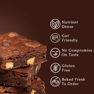 Gluten Free Triple Chocolate Brownie