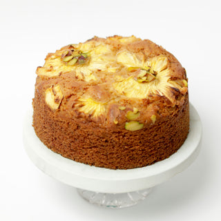 Blooming Pineapple Pistachio Cake
