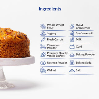 Carrot Cranberry Walnut Cake