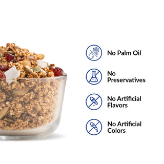 Coconut Cranberry Amaranth Granola