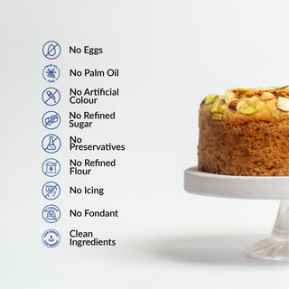 Vrat friendly Mawa Nuts cake