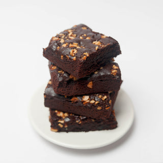 Hazelnut Praline Brownie