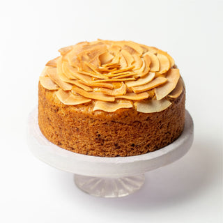Roasted coconut cake