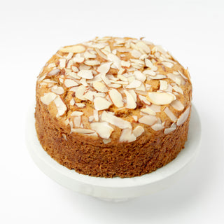 Vrat friendly Roasted Almond cake