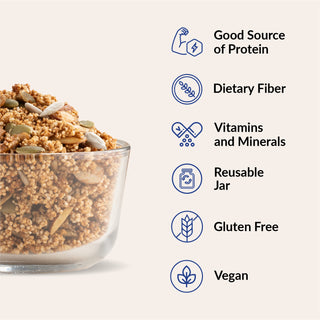 Roasted Almond Amaranth Granola