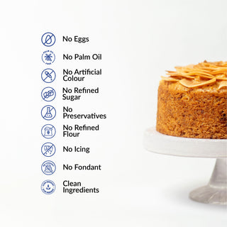 Vrat friendly Roasted coconut cake